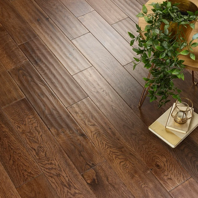 Kensington Solid Wood Oak Coffee Handscraped UV Lacquered